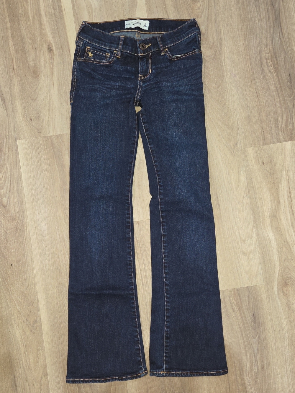 •Abercrombie• Little Girls Bootcut Blue Jeans